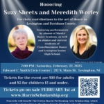 Arts Spotlight honoring Suzy Sheets and Meredith Worley